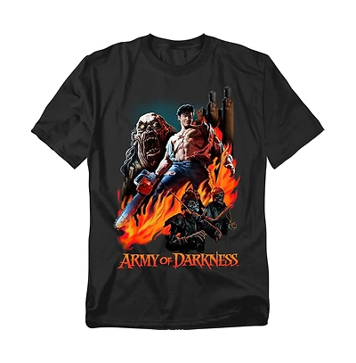 Logovision Men's Army Of Darkness Painted Evil T-Shirt