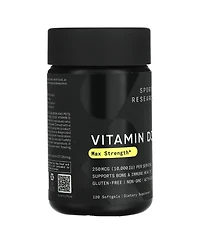 Sports Research Vitamin D3 Max Strength 250 mcg (10 000 Iu)