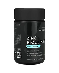 Sports Research Zinc Picolinate High Potency 30 mg