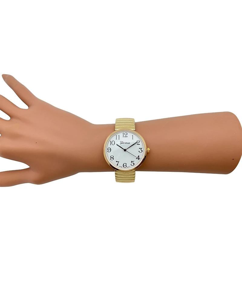 Gold Stretch Small Face Everyday Classic Women Watch