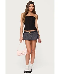 Edikted Women's Reed Sheer Mesh Corset