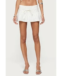 Edikted Women's Bodhi Flared Micro Skort