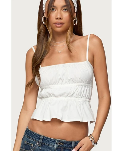 Edikted Women's Adler Tiered Backless Top