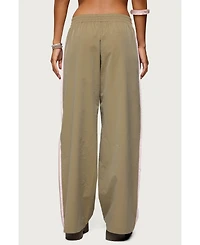 Edikted Women's Annabella Nylon Track Pants
