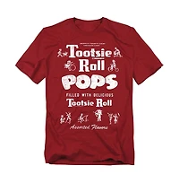 Logovision Men's Tootsie Roll Wrapper Icons T-Shirt