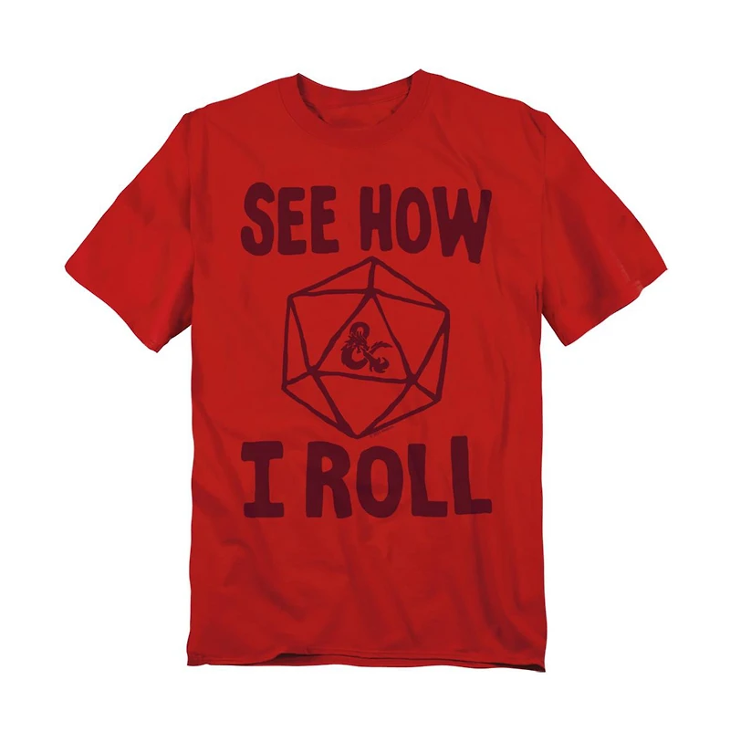 Logovision Big & Tall Dungeons And Dragons The Dd T-Shirt