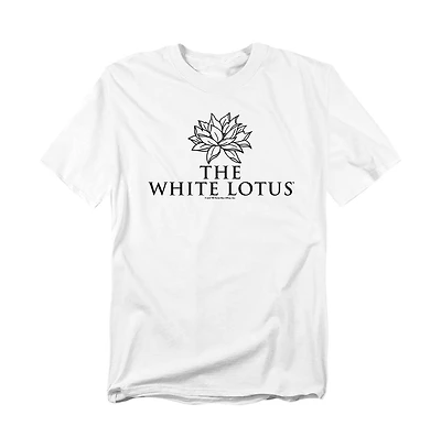 Logovision Men's The White Lotus Stacked Logo Lights T-Shirt