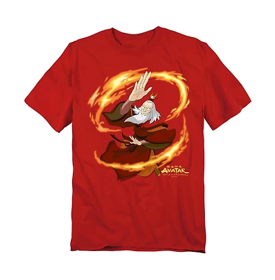 Logovision Big & Tall Avatar The Last Airbender Roku T-Shirt