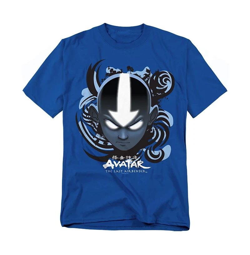 Logovision Men's Avatar The Last Airbender Head T-Shirt