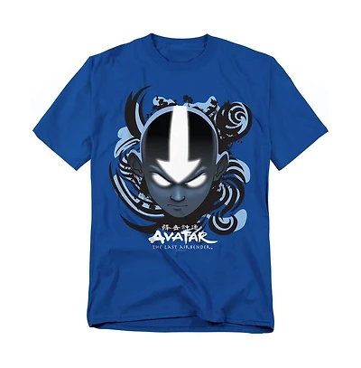 Logovision Men's Avatar The Last Airbender Head T-Shirt