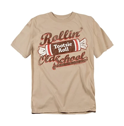 Logovision Men's Tootsie Roll Old School T-Shirt
