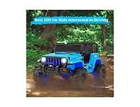 Akiudex 12V Kids Ride-On Jeep Car with 2.4G Remote Control