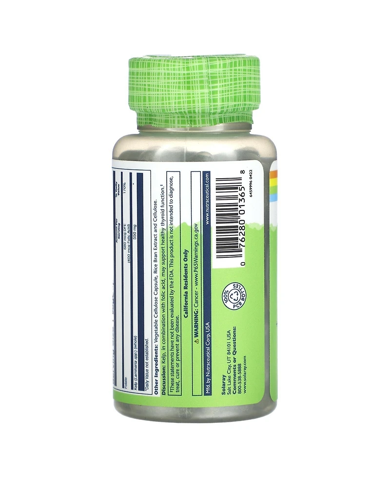 Solaray True Herbs Kelp