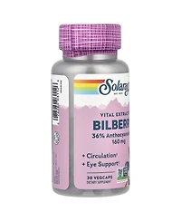 Solaray Vital Extracts Bilberry - 30 VegCaps