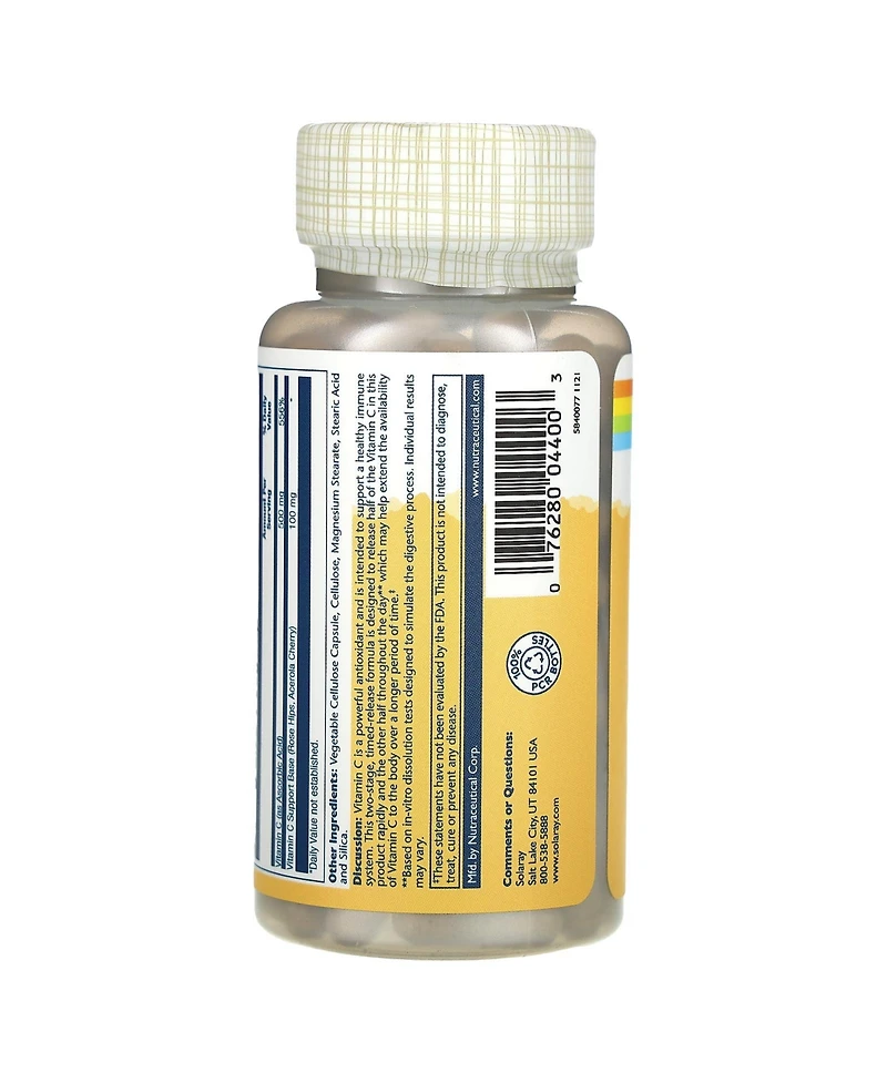 Solaray Timed Release Vitamin C