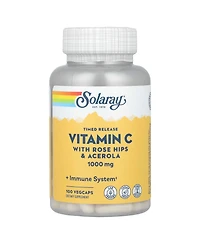 Solaray Timed Release Vitamin C with Rose Hips & Acerola mg