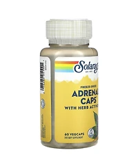 Solaray Freeze-Dried Adrenal Caps with Herb Activators - 60 VegCaps