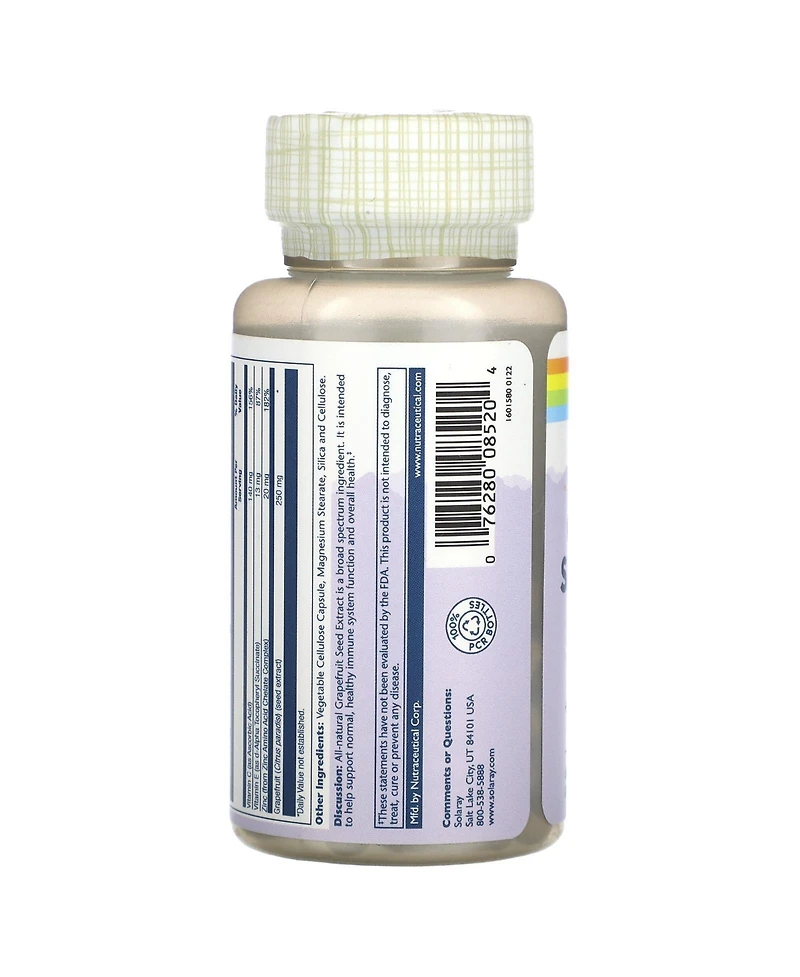 Solaray Grapefruit Seed Extract 250 mg