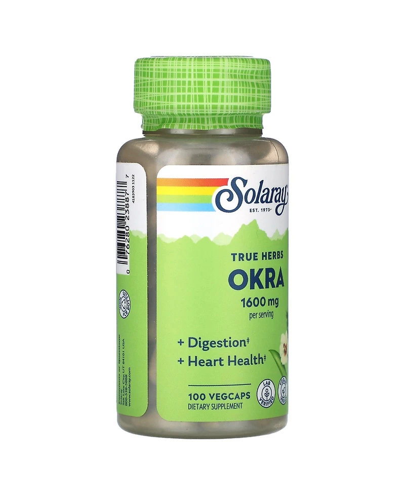 Solaray True Herbs Okra
