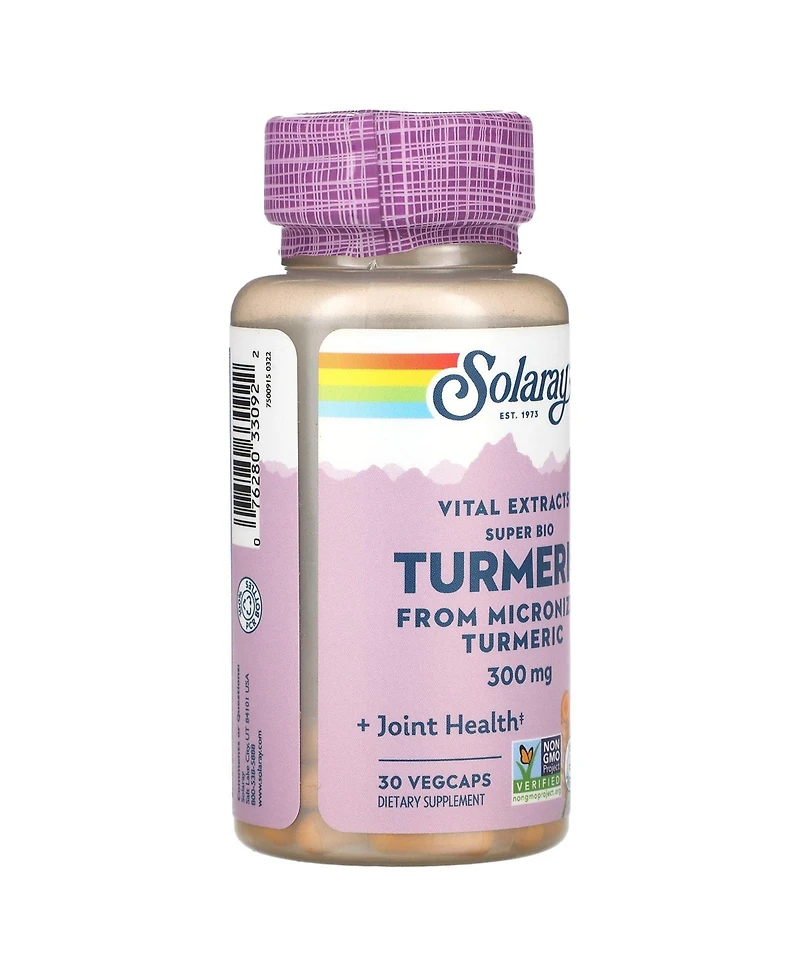 Solaray Vital Extracts Super Bio Turmeric 300 mg