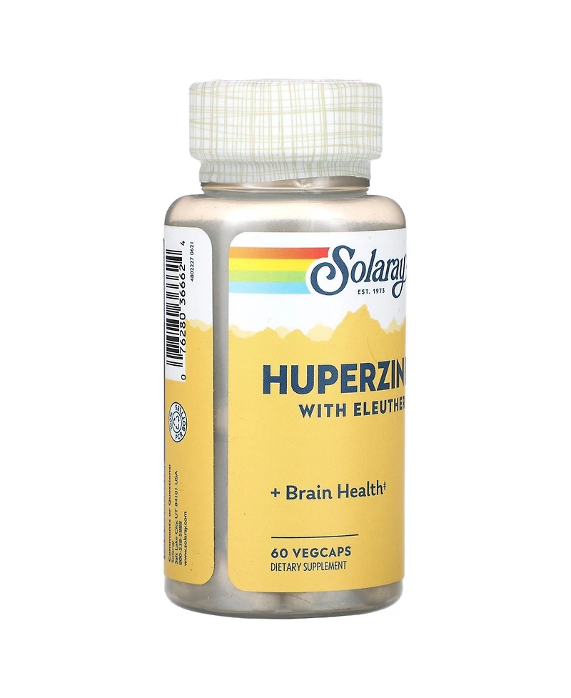 Solaray Huperzine A with Eleuthero