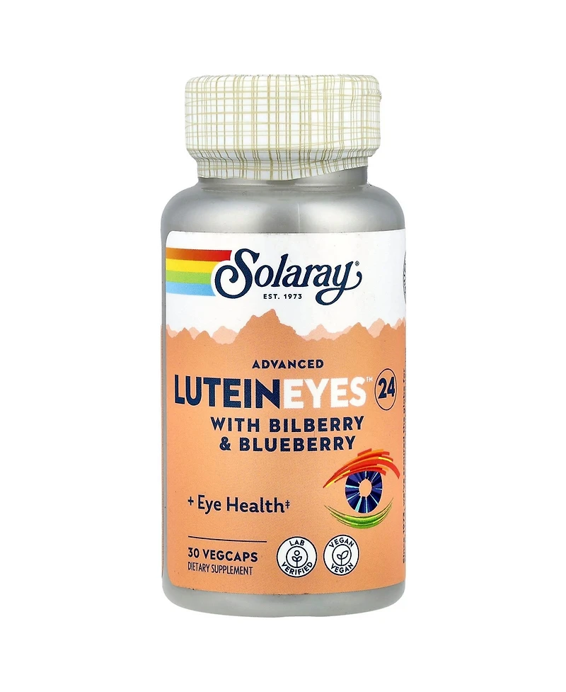 Solaray Advanced Lutein Eyes 24 with Bilberry & Blueberry