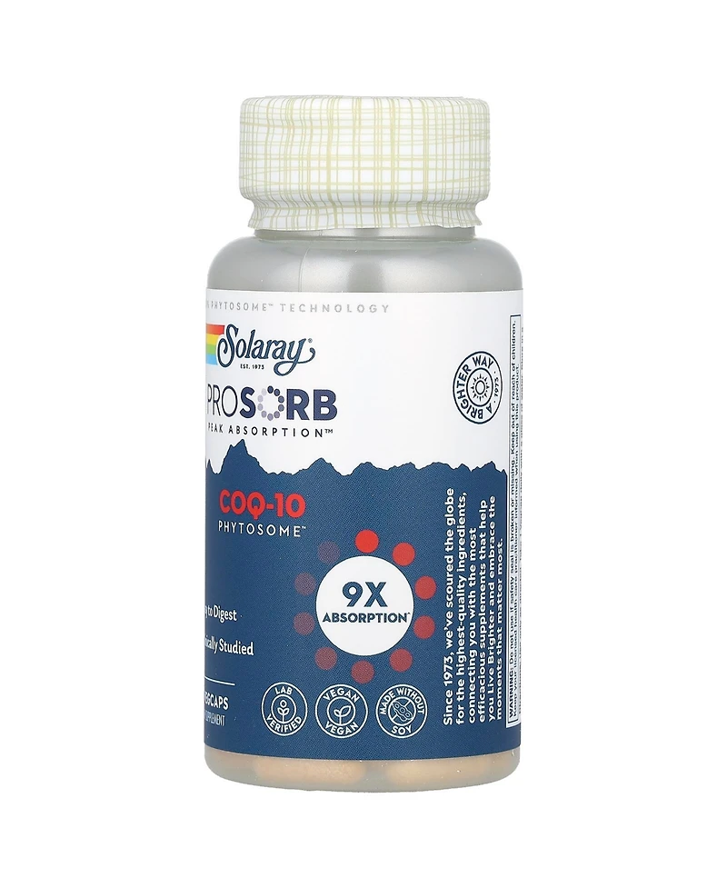 Solaray Coq-10 Phytosome 200 mg