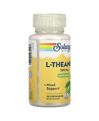 Solaray L-Theanine Natural Lemon-Lime 200 mg