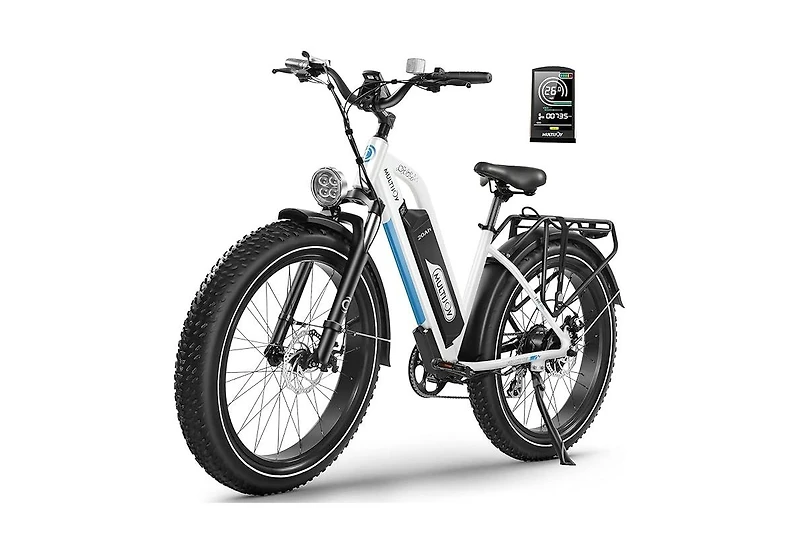 Multijoy Electric Bike for Adults,Upgraded 48V 20Ah Removable Battery,Peak 1000W Powerful Motor,70Mi Long Range,26"x4" Fat Tire,Ul Certified