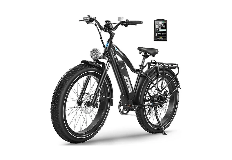 Multijoy Electric Bike for Adults,Upgraded 48V 20Ah Removable Battery,Peak 1000W Powerful Motor,70Mi Long Range,26"x4" Fat Tire,Ul Certified