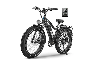 Multijoy Electric Bike for Adults,Upgraded 48V 20Ah Removable Battery,Peak 1000W Powerful Motor,70Mi Long Range,26"x4" Fat Tire,Ul Certified