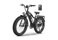 Multijoy Electric Bike for Adults,Upgraded 48V 20Ah Removable Battery,Peak 1000W Powerful Motor,70Mi Long Range,26"x4" Fat Tire,Ul Certified