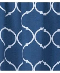 Kate Auroras Trellis Lattice Rod Pocket Valance - 56 in. W x 18 L