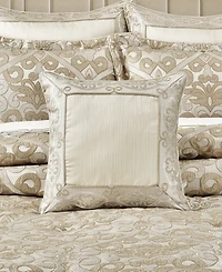 J Queen New York Amaretto Square Decorative Pillow, 18" x 18"
