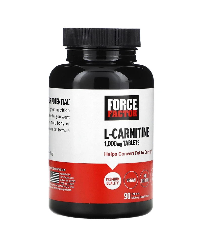 Force Factor L-Carnitine 1 000 mg
