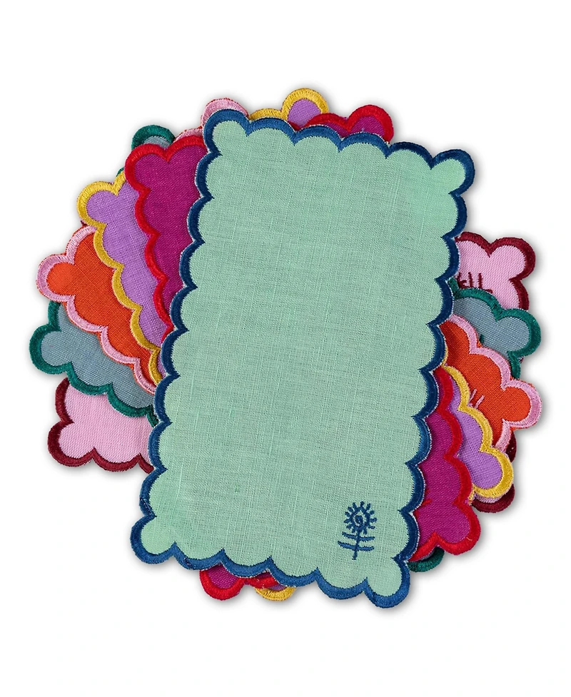 FFurbish Studiourbish Icon Linen Cocktail Napkins Set of 6