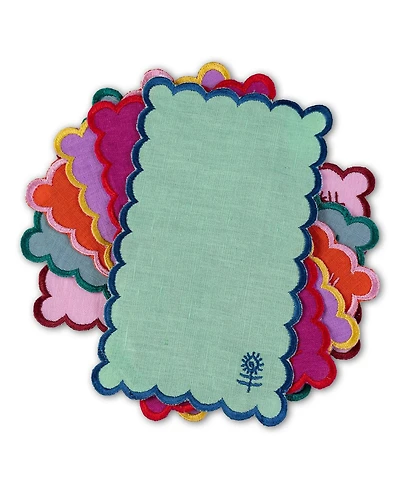 FFurbish Studiourbish Icon Linen Cocktail Napkins Set of 6