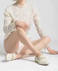 Stivali New York Women's Natural Leather Loafers