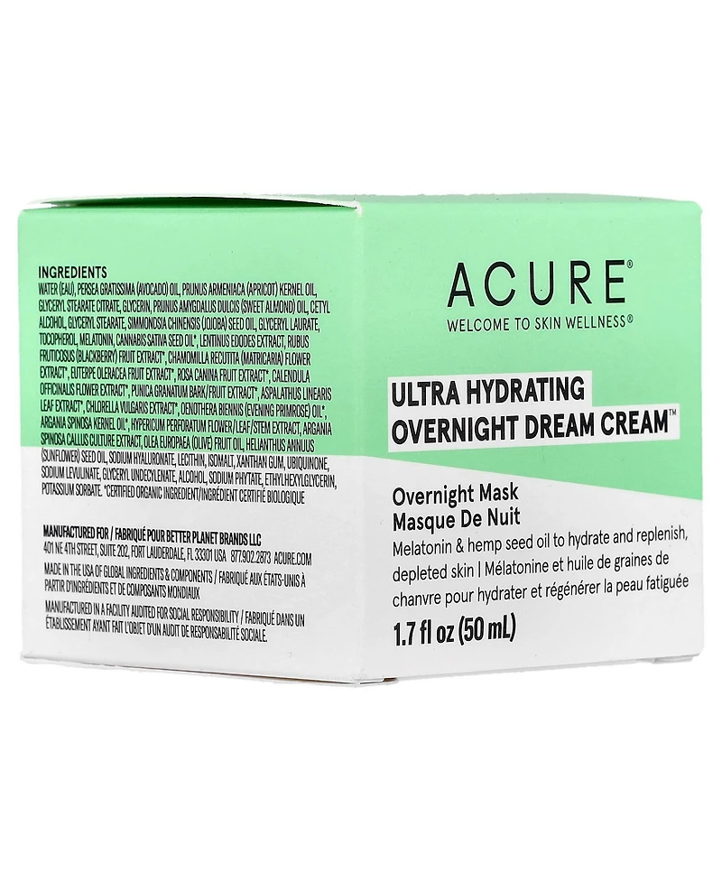 Acure Ultra Hydrating Overnight Dream Cream