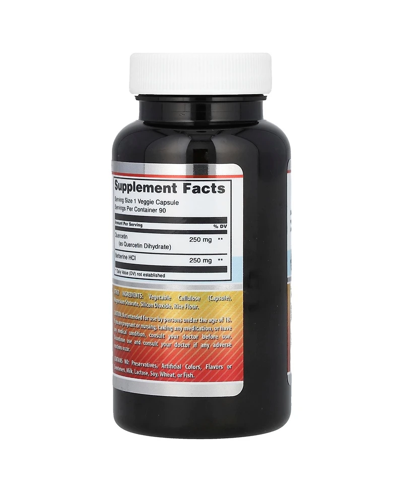 Amazing Nutrition Amazing Formulas Quercetin Berberine