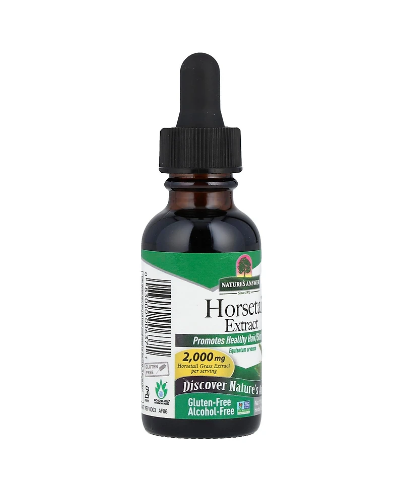 Nature's Answer Horsetail Extract Alcohol-Free 2 000 mg - 1 fl oz (30 ml)