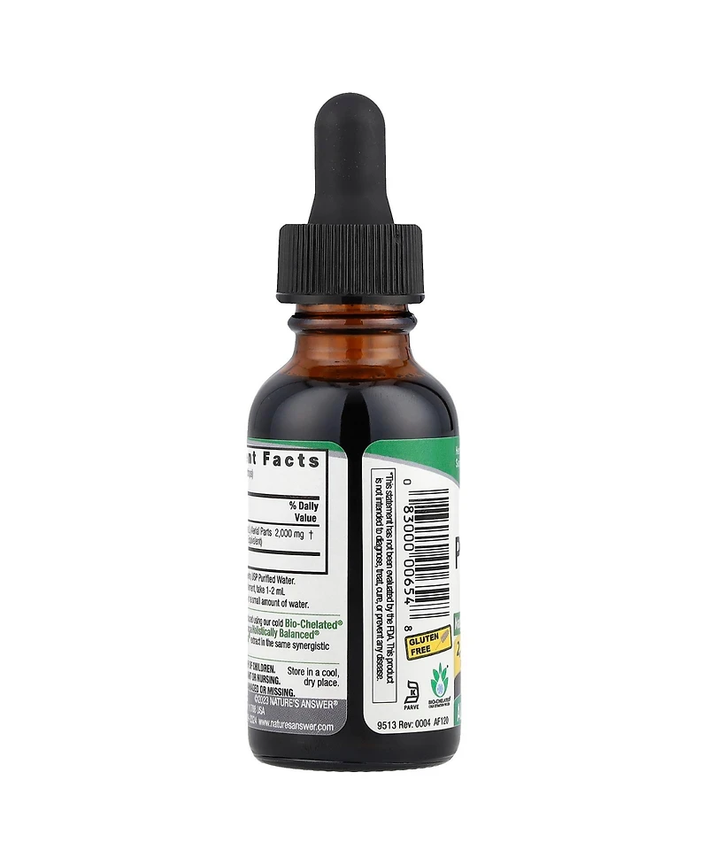 Nature's Answer Passionflower Aerial Parts Fluid Extract Alcohol-Free 2 000 mg - 1 fl oz
