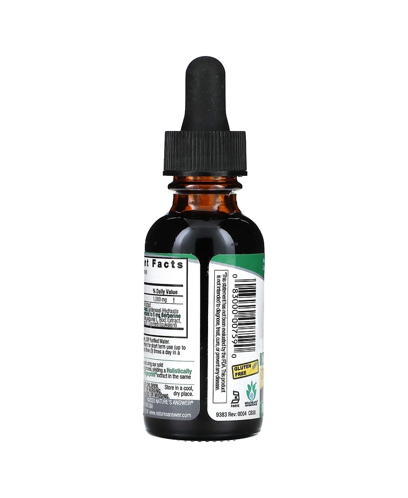 Nature's Answer Echinacea & Goldenseal Alcohol-Free