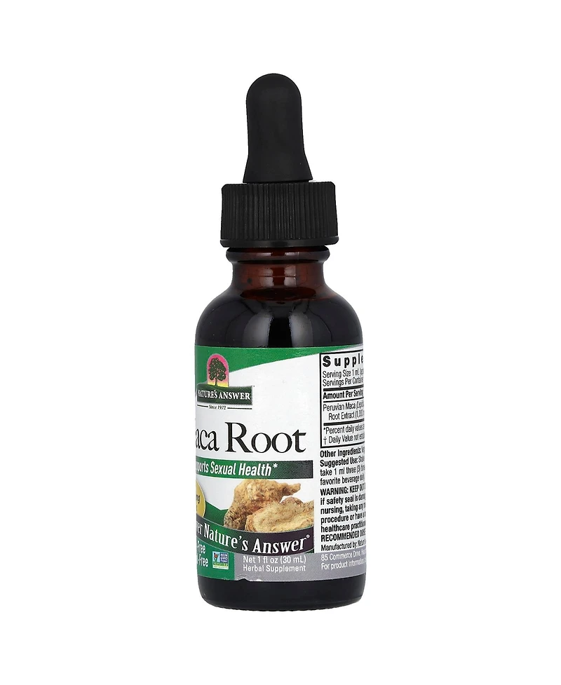 Nature's Answer Maca Root Alcohol-Free 1 000 mg