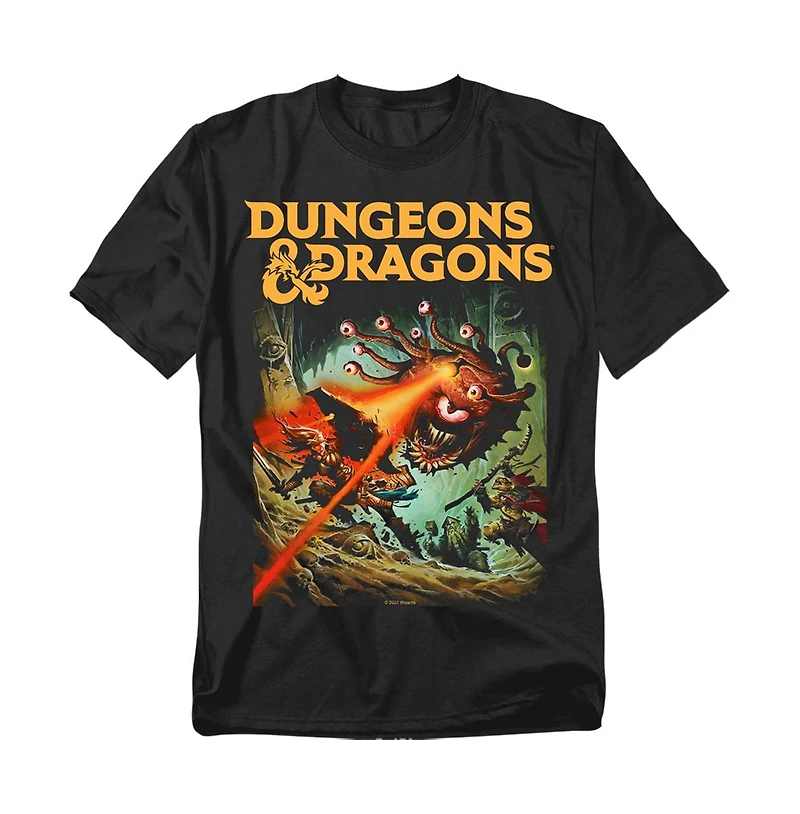 Logovision Men's Dungeons And Dragons Beholder Strike T-Shirt
