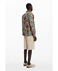 Desigual Men's Ethnic long-sleeve shirt