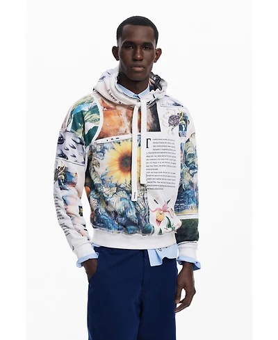 Desigual Men's Sunflower hoodie