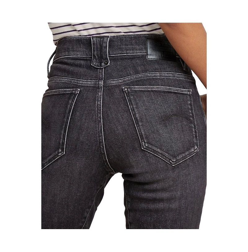 G-Star Women's Ace 2 Biker Slim Straight Jeans