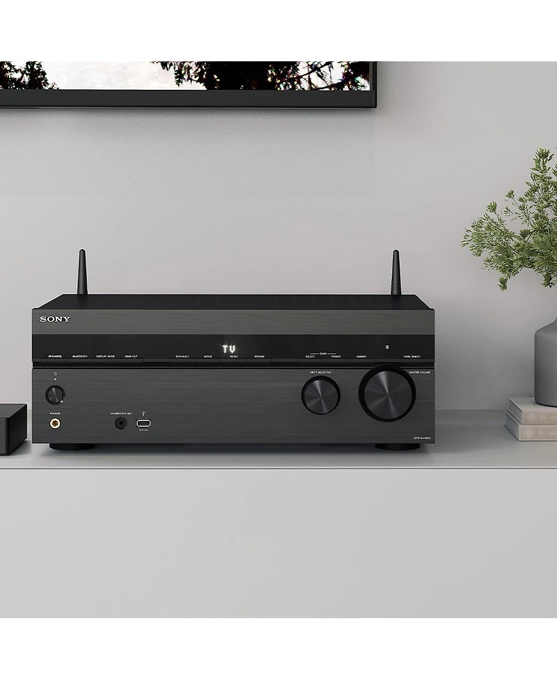Sony Str-AN1000 7.2 Channel 8K Av Receiver with AudioQuest Sky 3m Hdmi Cable