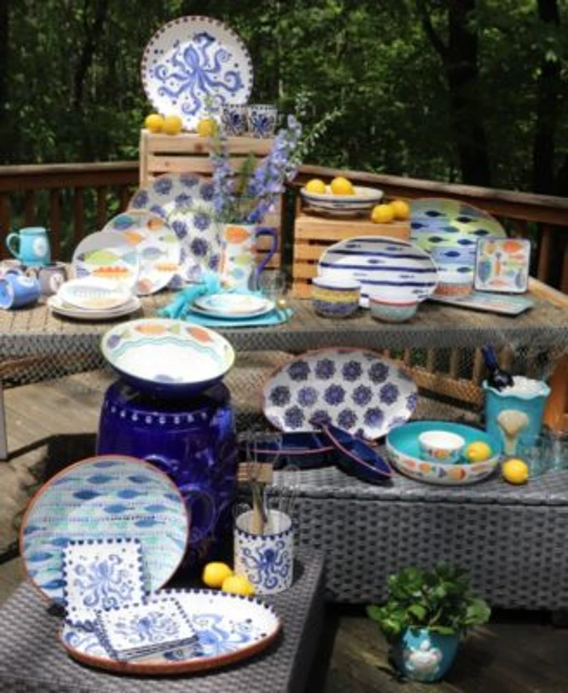 Euro Ceramica Costa Azul Dinnerware Collection